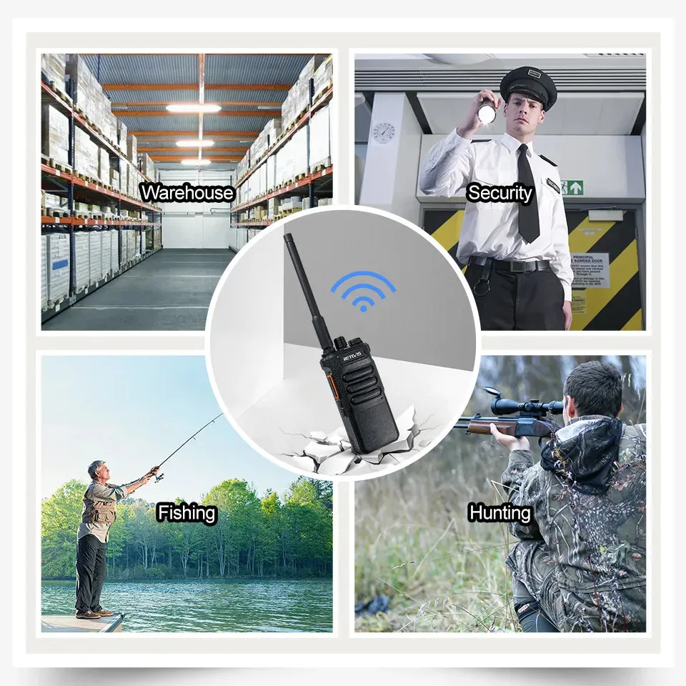 10W Retevis Walkie Talkie Long Range RT86 Walkie-talkies 1 Pcs Two-way radio Powerful Portable Radio Communicator For Hunting