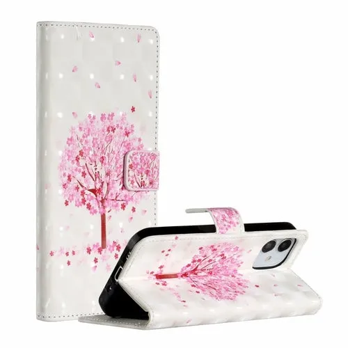 AMZER 3D Printed Flip Case with Wallet for iPhone 12 Max