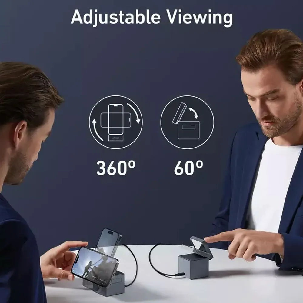 Anker Y1811HA1 3in1 Cube with MagSafe Magnetic Wireless Charger 30W