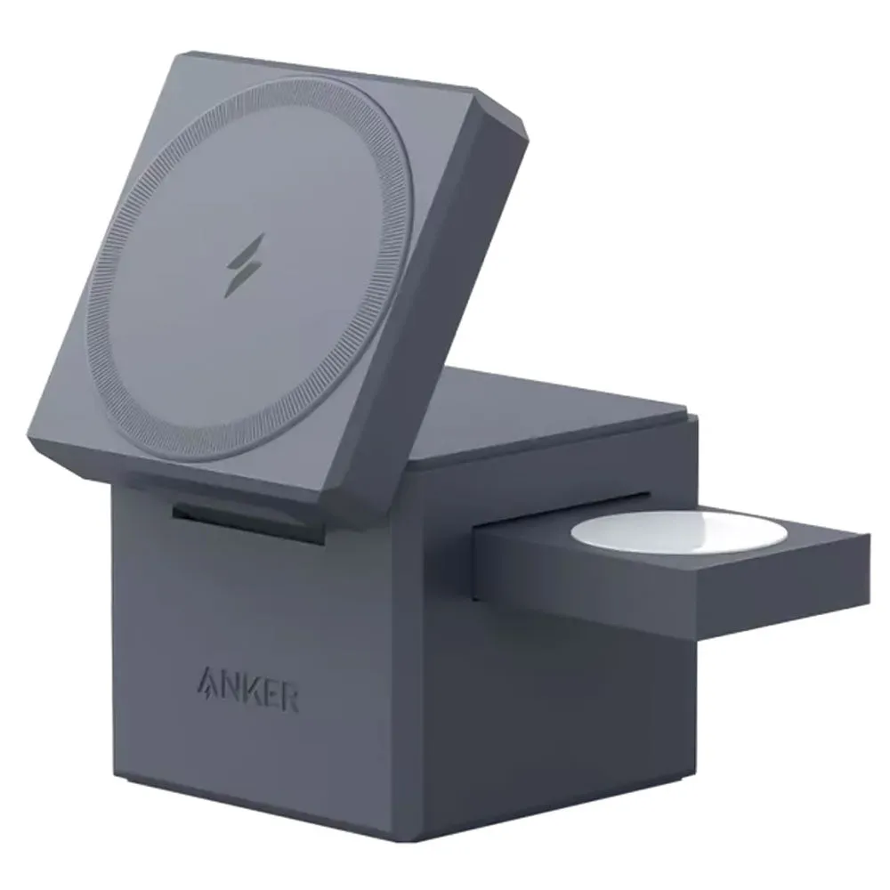 Anker Y1811HA1 3in1 Cube with MagSafe Magnetic Wireless Charger 30W