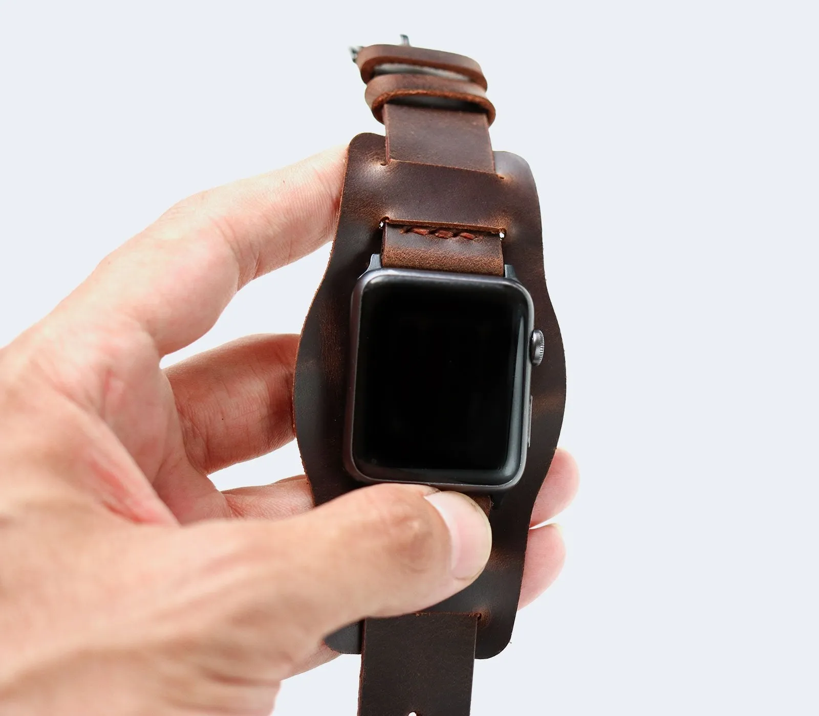 Apple Watch Bund Strap - Antique Brown