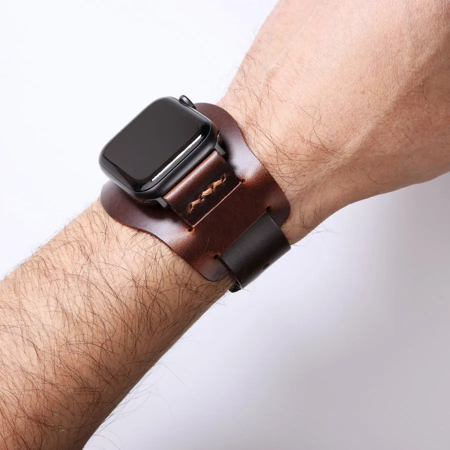 Apple Watch Bund Strap - Antique Brown