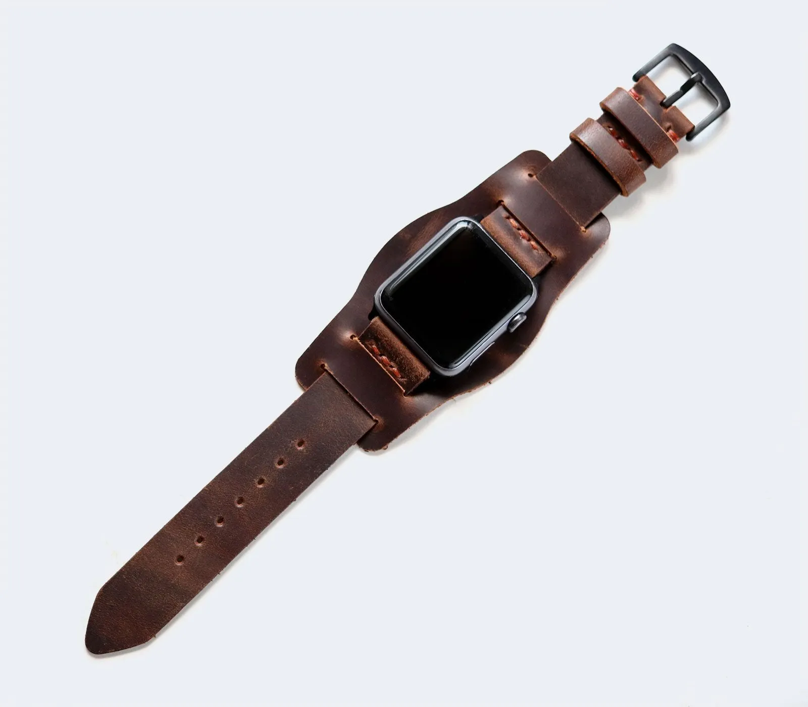 Apple Watch Bund Strap - Antique Brown