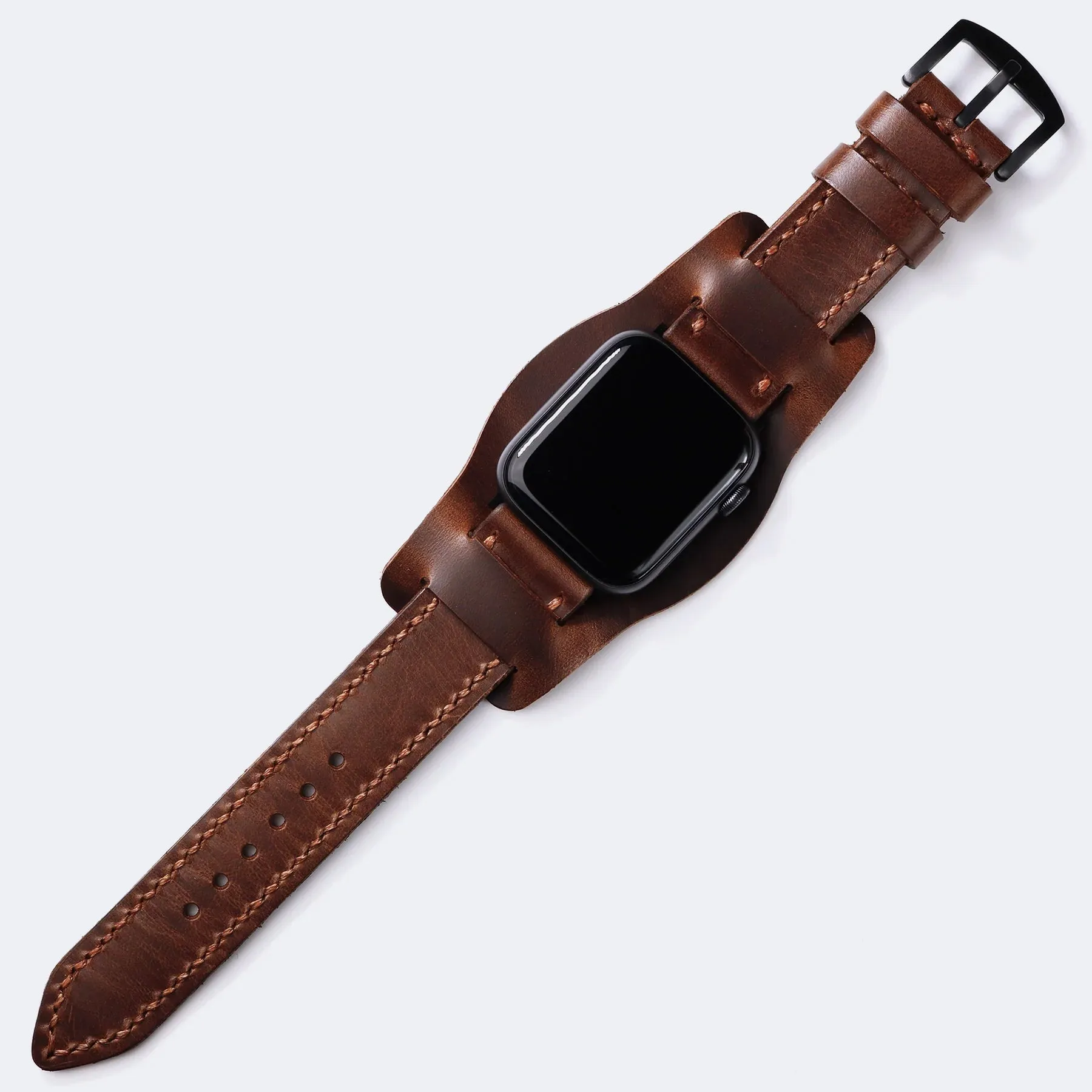 Apple Watch Bund Strap - Antique Brown