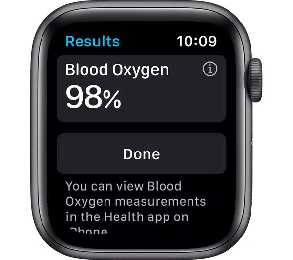 Apple Watch Series 6 GPS   Cellular - 44mm Space Grey Aluminium Case with Black Nike Sports Band - Acceptable