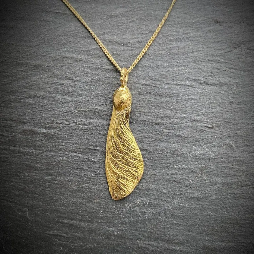 Arabella Maple Key Necklace (Solo)