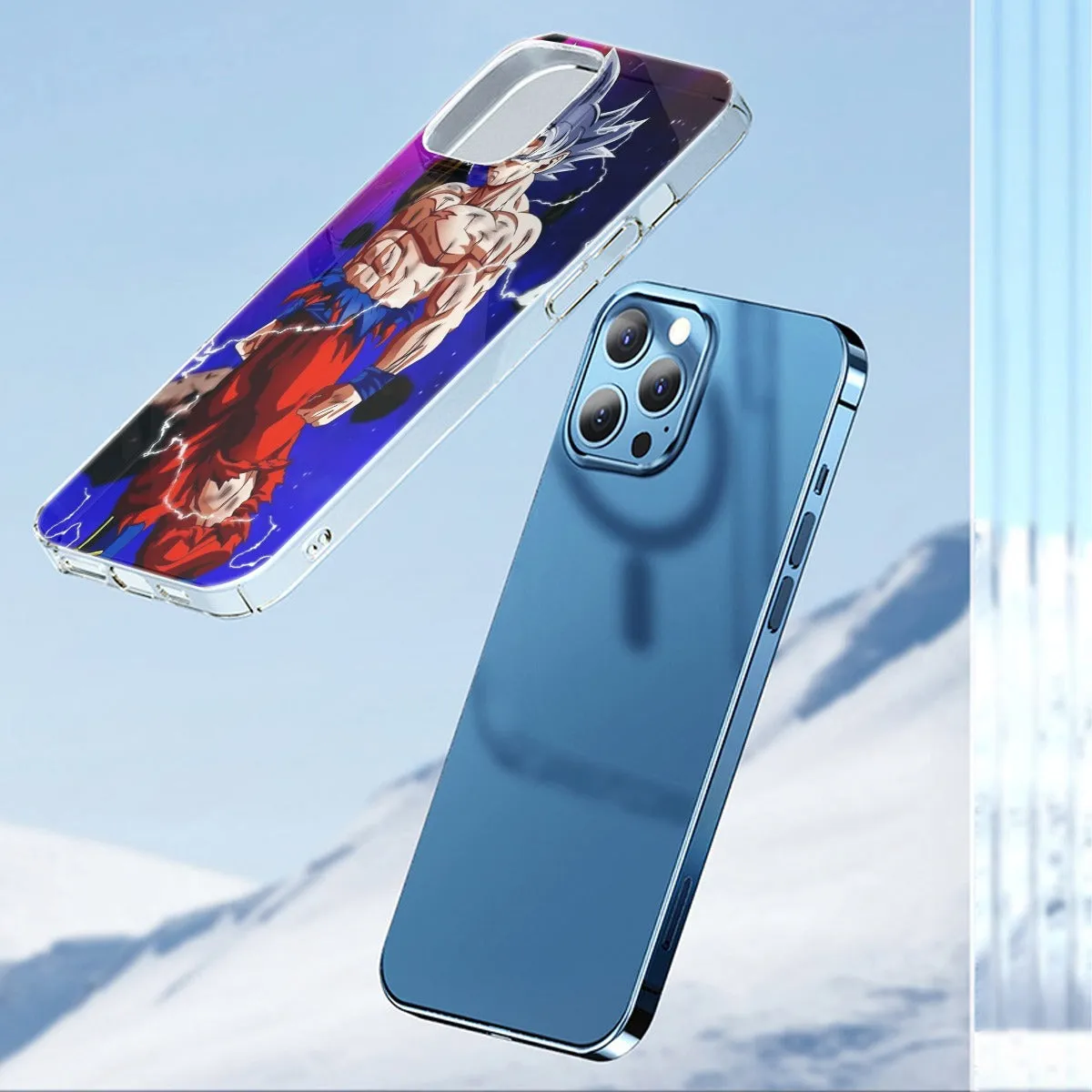 Awesome Ultra Instinct Silver Hair Goku DBZ Kids Iphone 14 Case