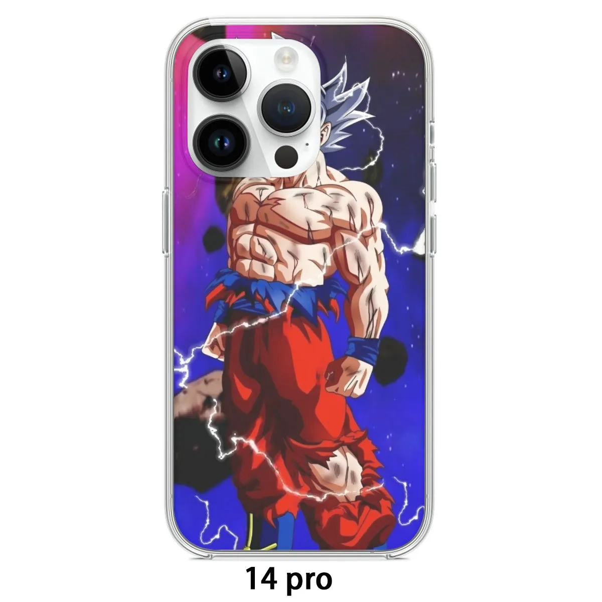 Awesome Ultra Instinct Silver Hair Goku DBZ Kids Iphone 14 Case