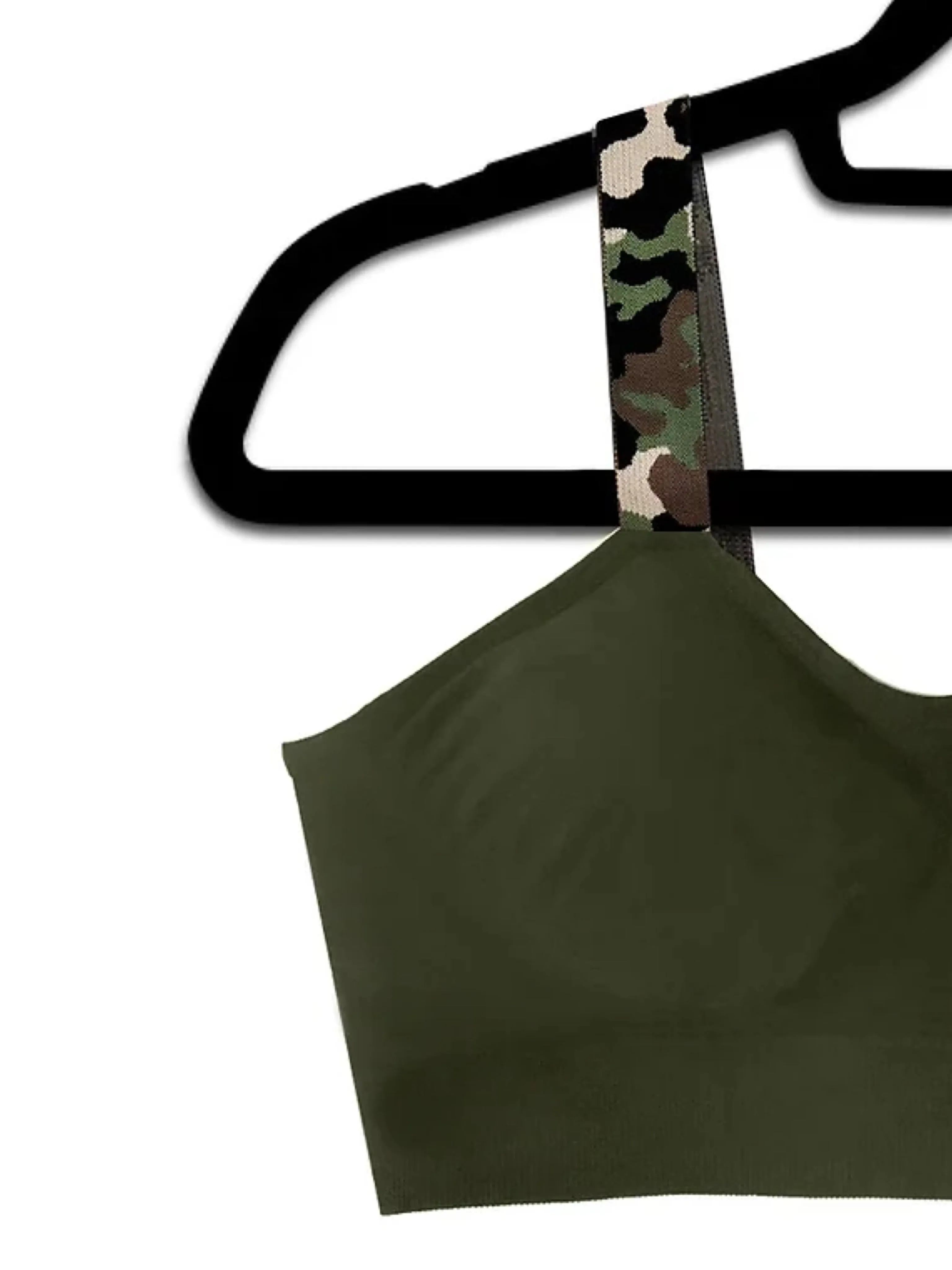 Basic Bra With Camo Straps