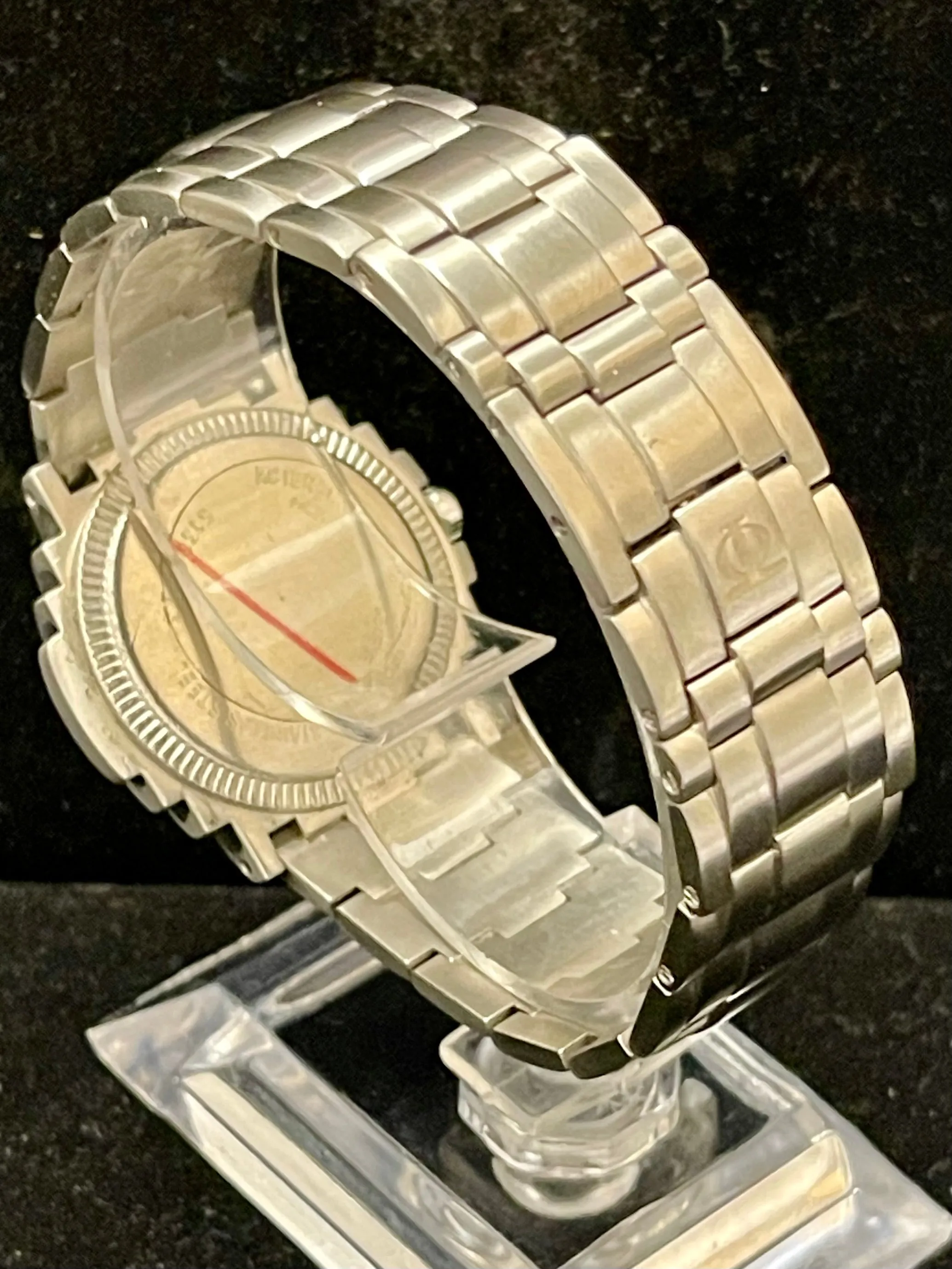Baume & Mercier Chrysler Art Deco Designer SS & YGP Men's Watch - $10K APR w/COA
