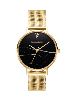 Black Marble Gold Mesh