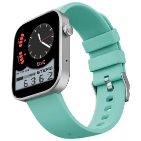 boAt Storm Call 3 w/Turn-by-Turn Navigation, 1.83” HD Display, Bluetooth Calling, Crest  OS, QR Tray, Watch Face Studio, Coins, Emergency SOS Smart Watch for Men & Women(Mint Green)