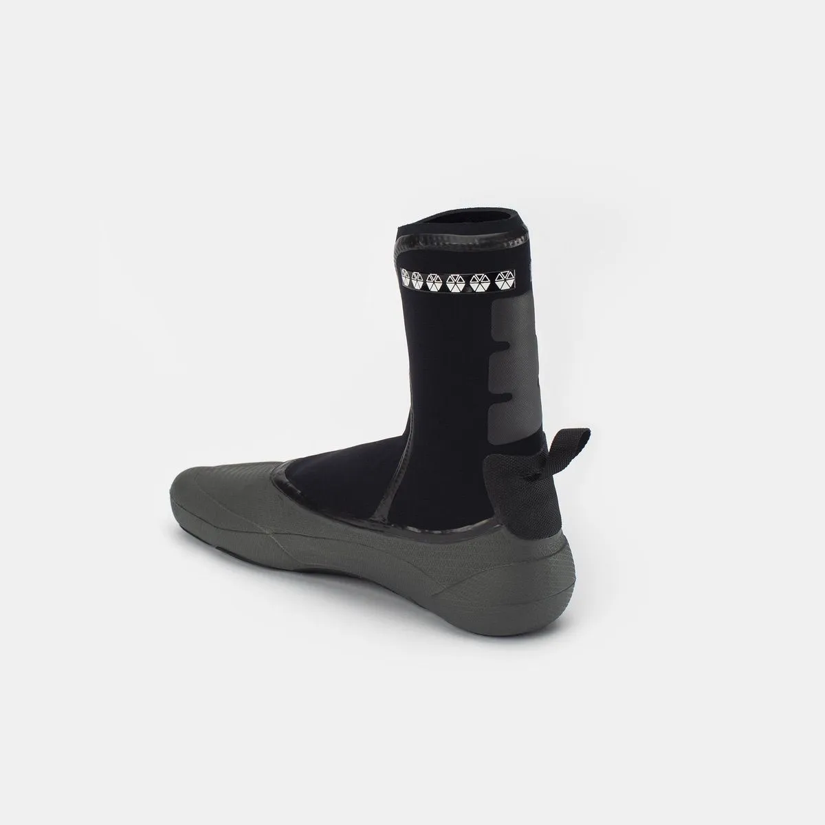 Booties 5mm SOLITE Custom (Black/Grey) - Includes Heat Booster Socks