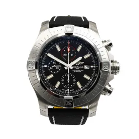 Breitling Super Avenger Chronograph 48mm Steel Watch - Ref A13375