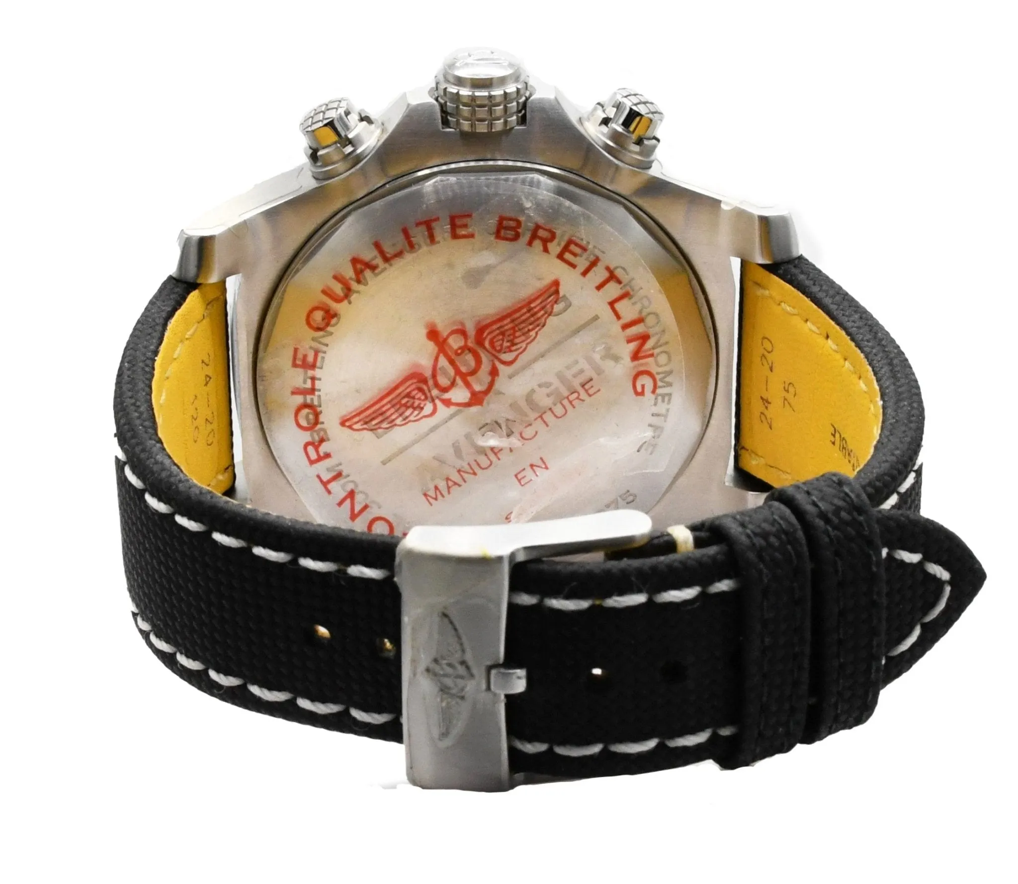 Breitling Super Avenger Chronograph 48mm Steel Watch - Ref A13375