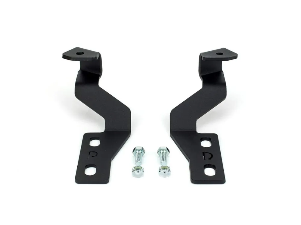 Cali Raised LED 2003-2009 Toyota 4Runner Low Profile Ditch Light Brackets Kit