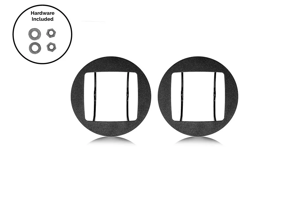 CALI RAISED LED 2005-2011 Toyota Tacoma LED Fog Light Pod Replacement Mounting Brackets