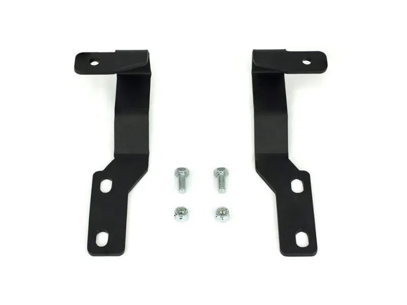 Cali Raised LED 2005-2015 Toyota Tacoma Low Profile LED Ditch Light Brackets Kit