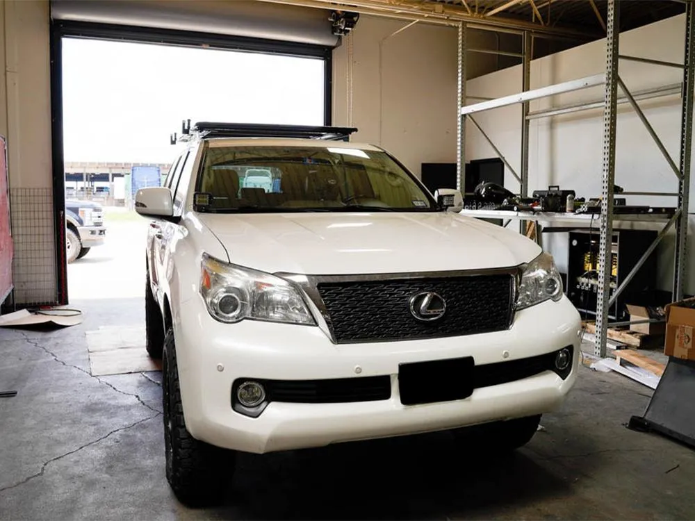 Cali Raised LED 2010-2022 Lexus GX 460 Low Profile LED Ditch Light Brackets Kit