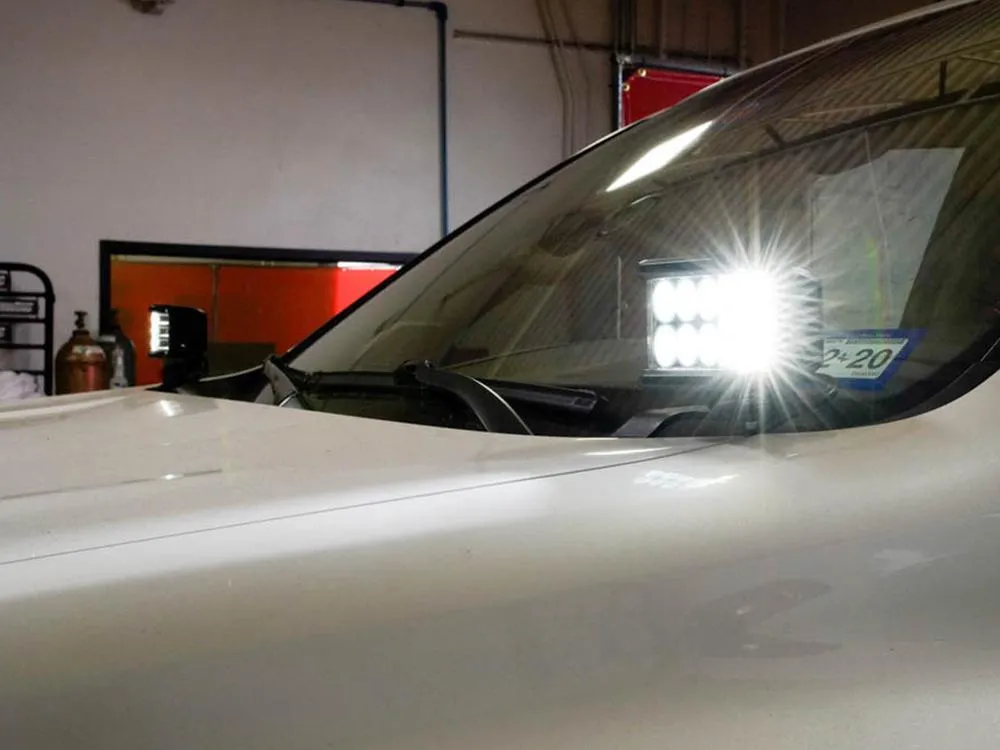 Cali Raised LED 2010-2022 Lexus GX 460 Low Profile LED Ditch Light Brackets Kit