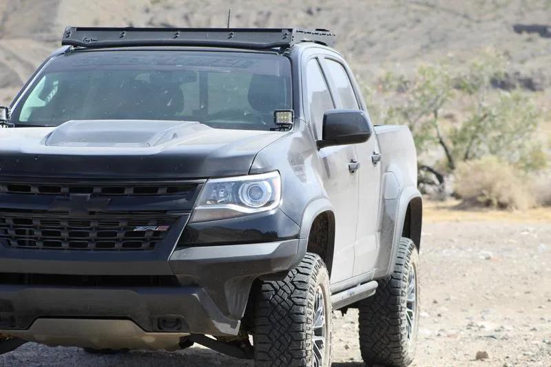 Cali Raised LED 2015-2022 Chevy Colorado/Canyon Low Profile Ditch Light Brackets Kit