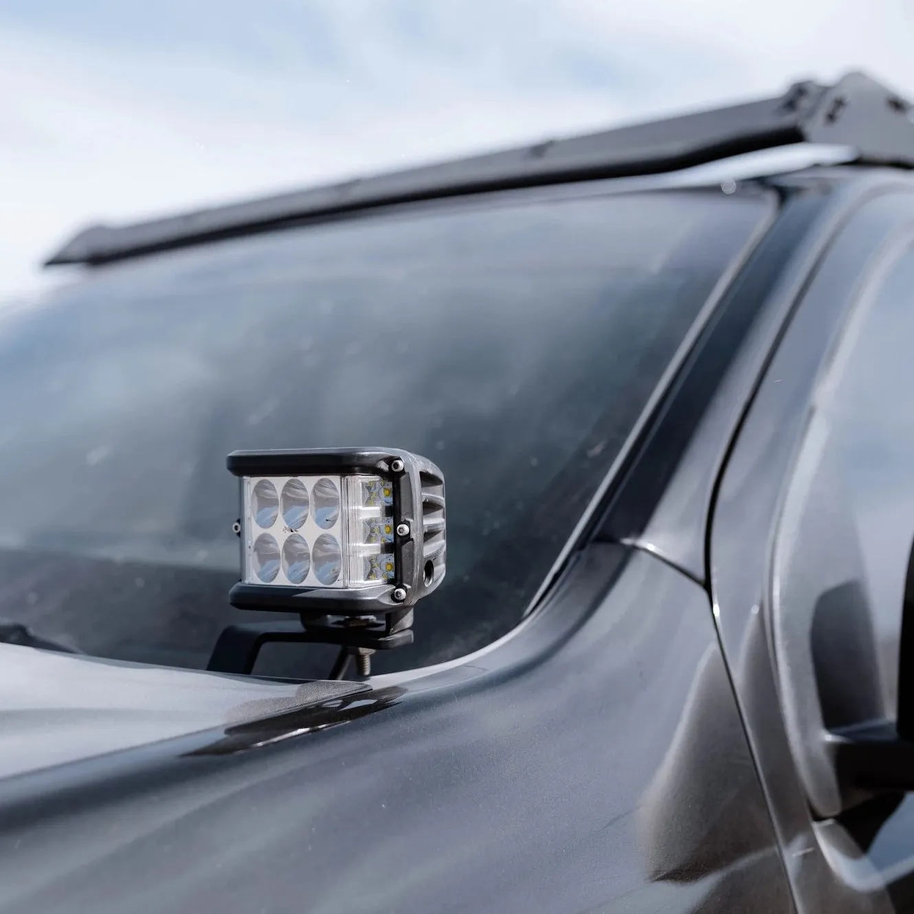 Cali Raised LED 2015-2022 Chevy Colorado/Canyon Low Profile Ditch Light Brackets Kit