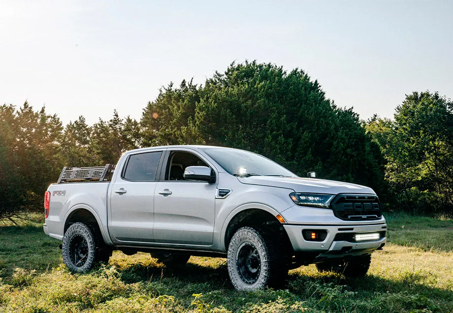 Cali Raised LED 2019-2022 Ford Ranger Low Profile Ditch Light Brackets Kit