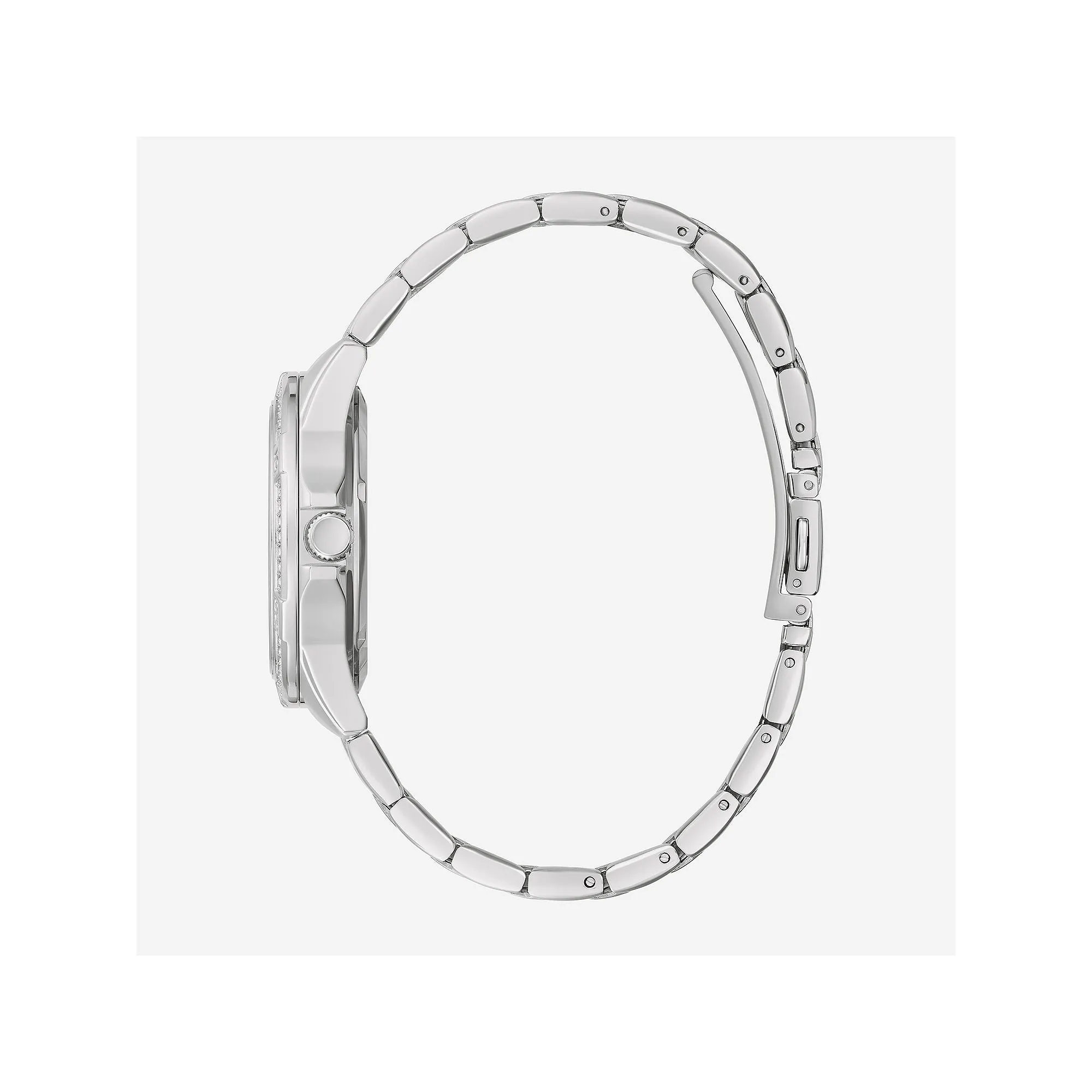 Caravelle Designed By Bulova Aqualuxx Womens Crystal Accent Silver Tone Stainless Steel Bracelet Watch 43M122 - NO COLOR ONE SIZE