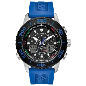Citizen Eco Drive Promaster Sailhawk with Blue Band JR4068-01E