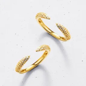 Claw Ring Set (2 pieces)