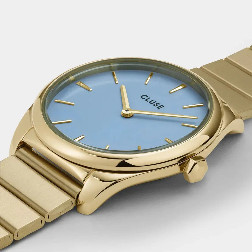 CLU Watch Feroce Petite Blue Gold