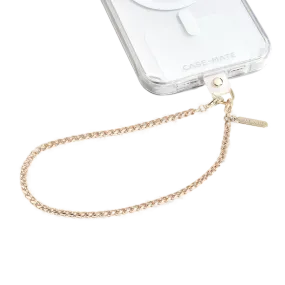 Dainty Gold Chain Phone Charm