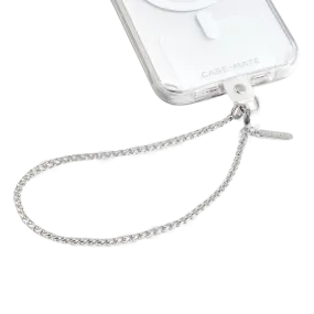 Dainty Silver Chain Phone Charm