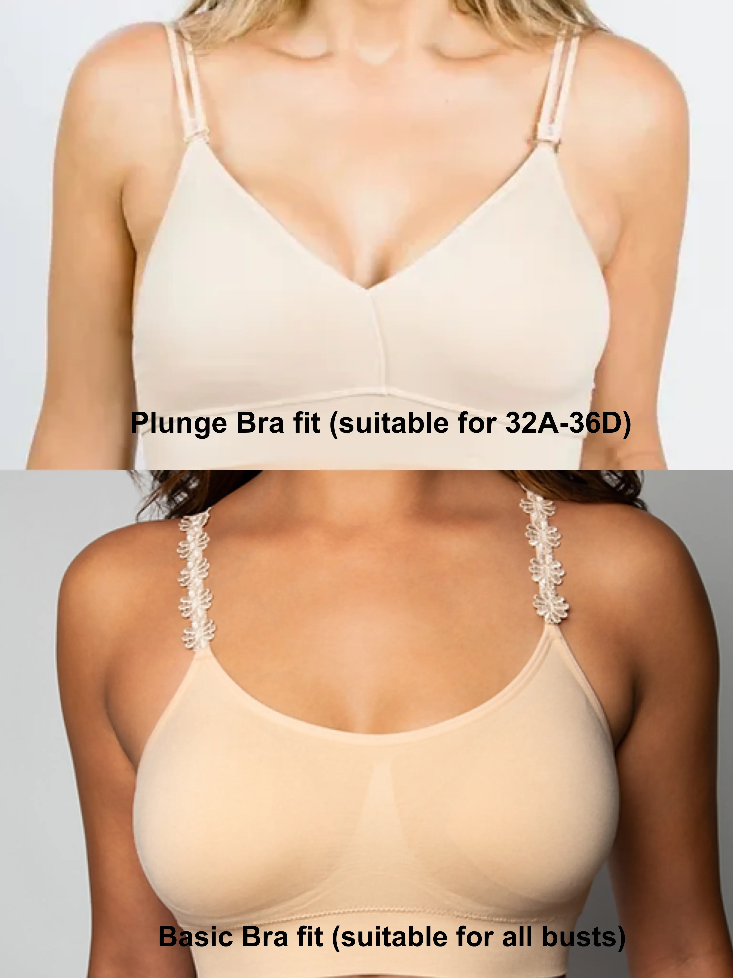 Denim Basic Bra Denim Flower Strap