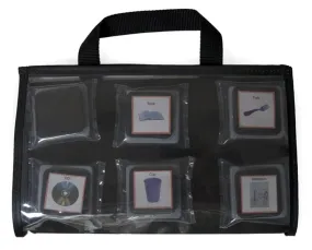 Easy Push Talking Pocket Clear Carrier