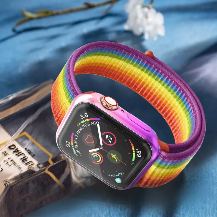 For Apple Watch Series 5 & 4 40mm Gradient All-inclusive TPU Protective Case(C)