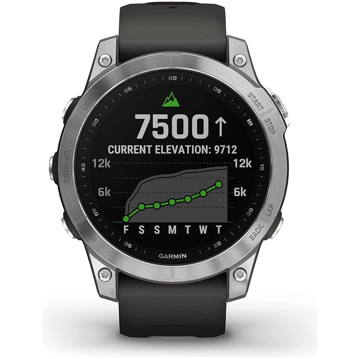 Garmin Fenix 7 Pro Sapphire Solar Edition Silver with Graphite Band