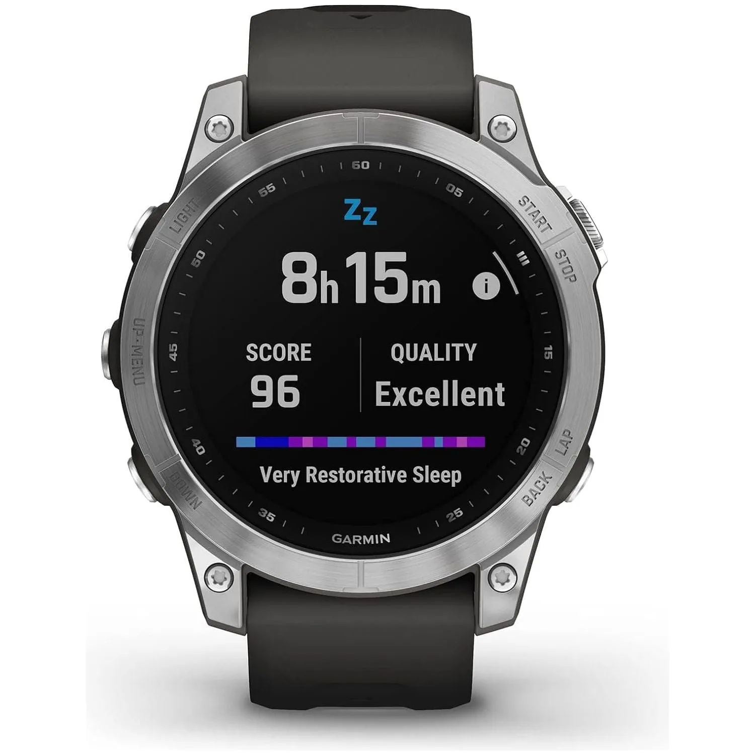 Garmin Fenix 7 Pro Sapphire Solar Edition Silver with Graphite Band