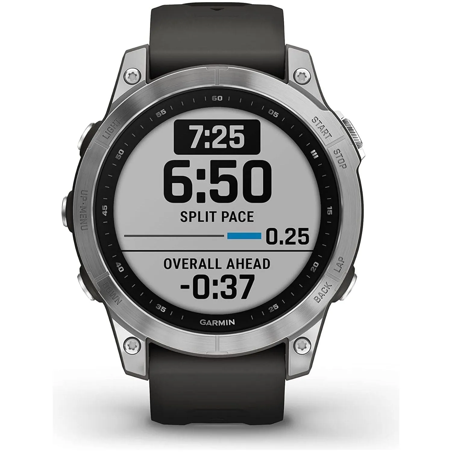Garmin Fenix 7 Pro Sapphire Solar Edition Silver with Graphite Band