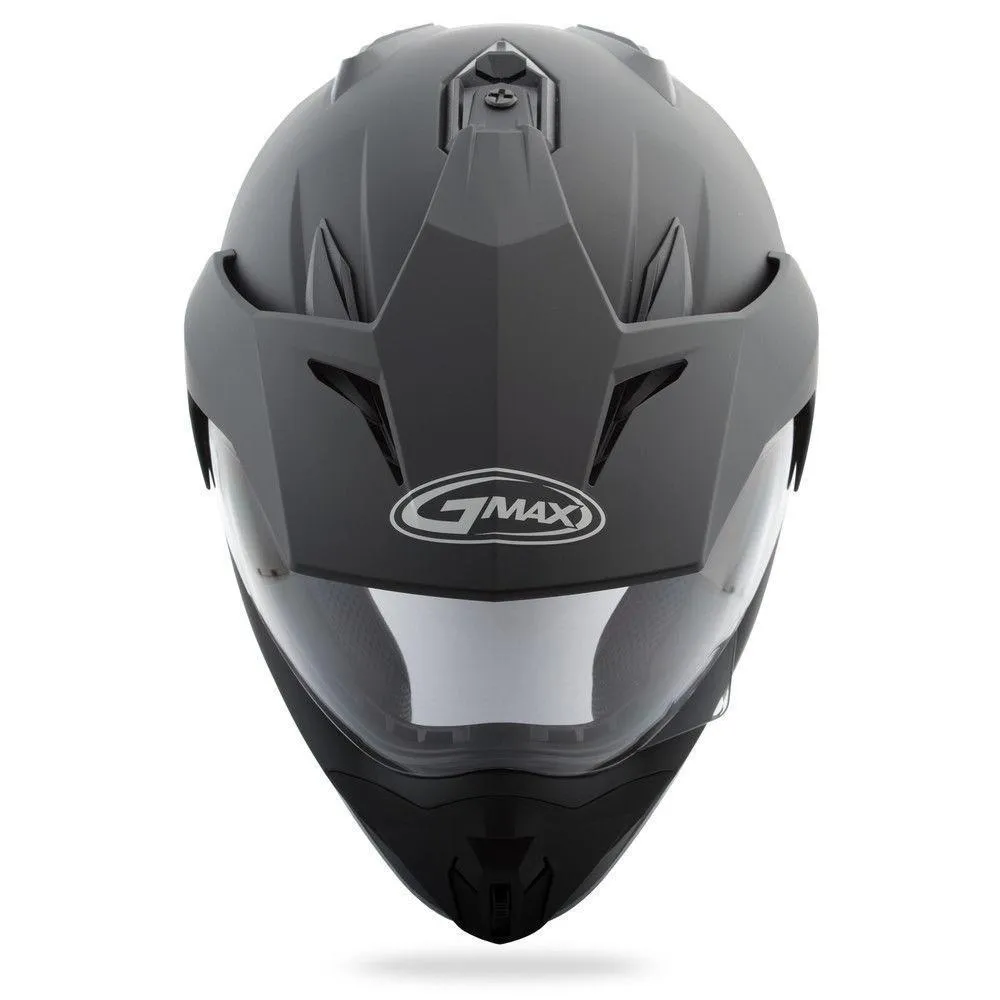 GMax GM11D Flat Black Dual Sport Helmet