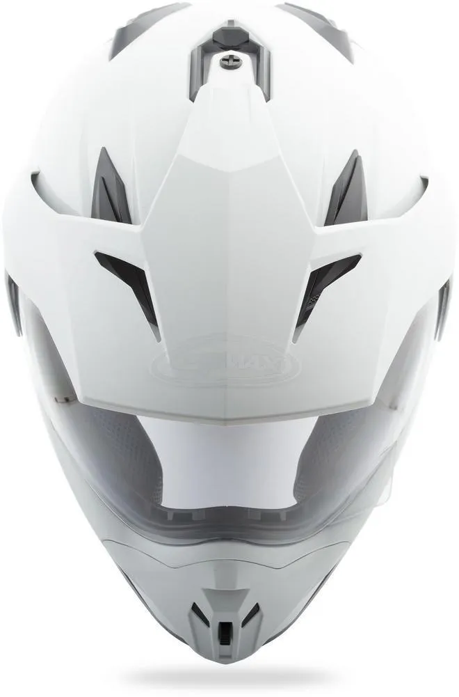 GMax GM11D White Dual Sport Helmet