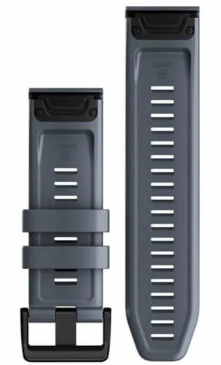 GRM Watch Band QuickFit 26 Granite Blue Silicone
