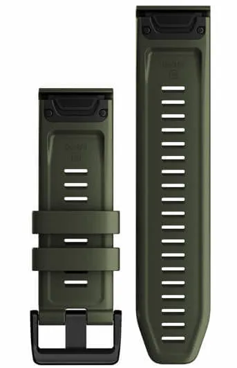 GRM Watch Band QuickFit 26 Moss Silicone