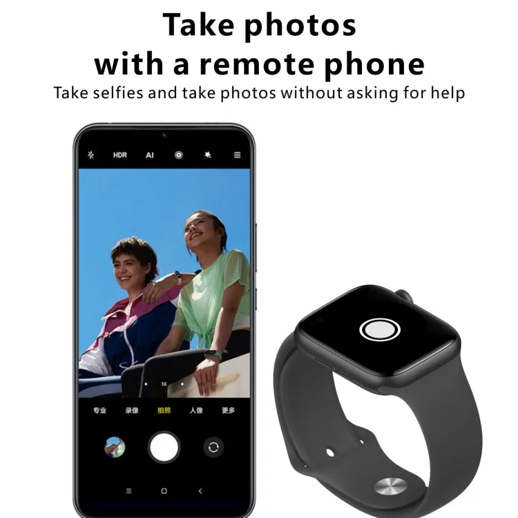 H55Pro 1.4 inch TFT Screen Smart Bluetooth Watch, Support Sleep Monitor / Heart Rate Monitor / Blood Pressure Monitor, Style: Steel Strap(Silver)