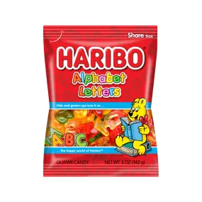 Haribo Alphabet Letters Gummi Candy