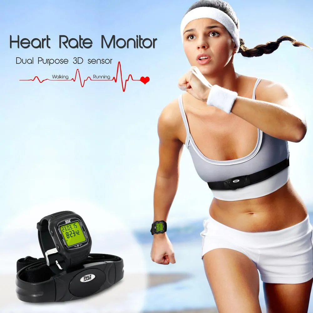 Heart Rate Speed & Distance Wrist Watch
