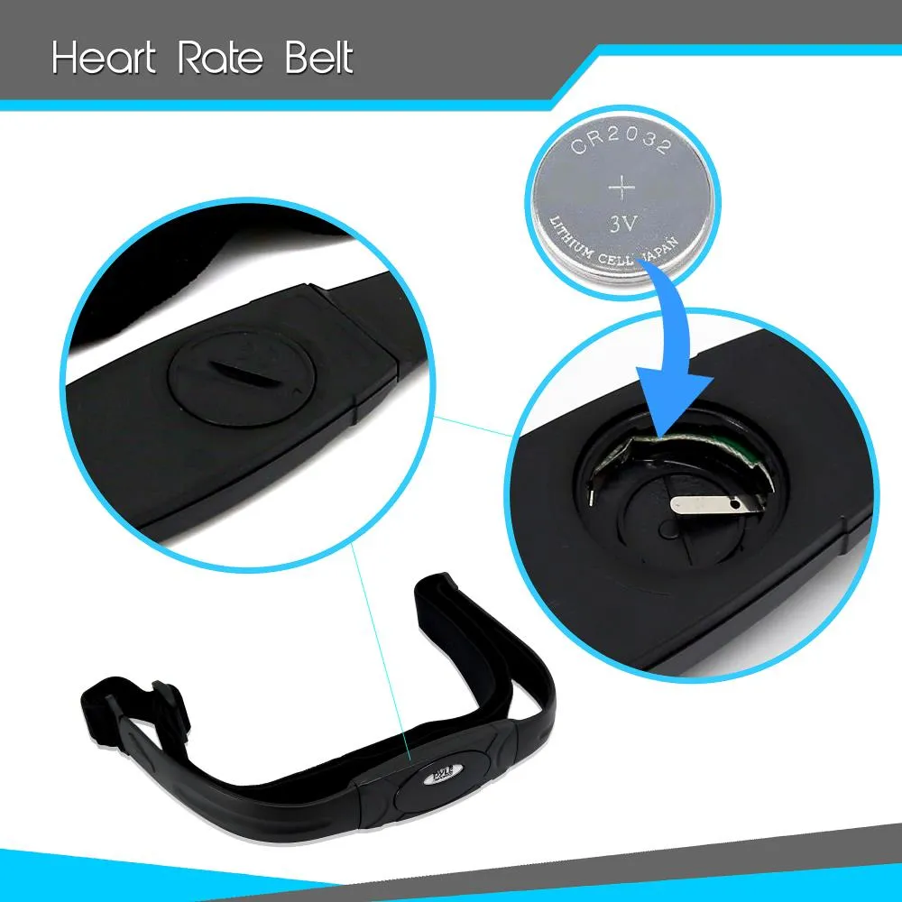 Heart Rate Speed & Distance Wrist Watch