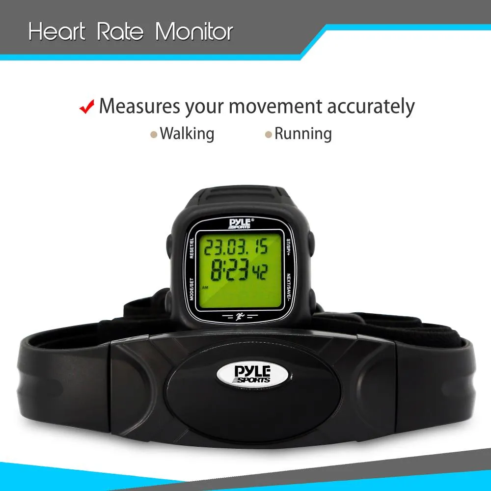 Heart Rate Speed & Distance Wrist Watch