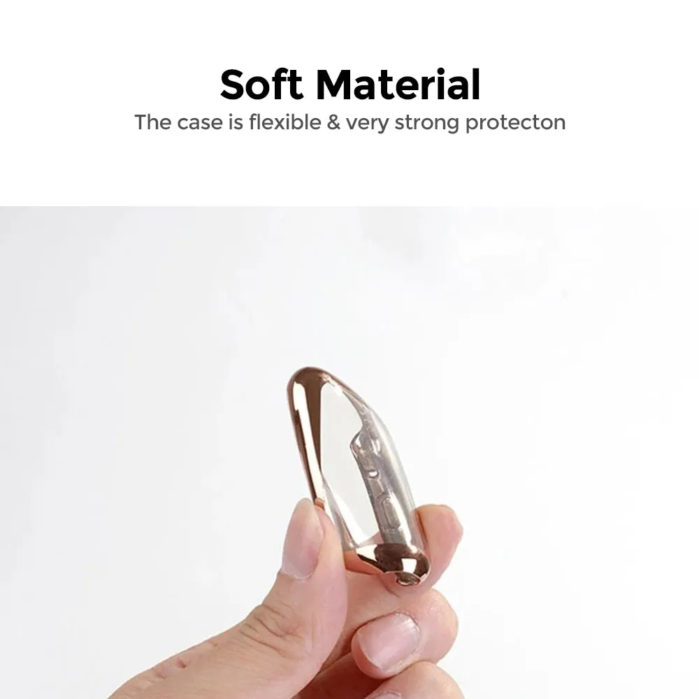 Huawei Band 7 TPU Watch Case|Rose Gold/ Clear