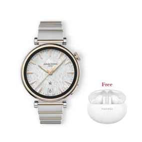 Huawei Watch GT4 41mm Silver Stainless Strap Aurora-WRMM